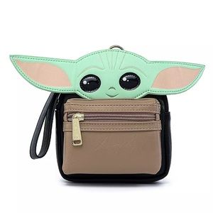 STAR WARS: THE MANDALORIAN THE CHILD LOUNGEFLY WRISTLET